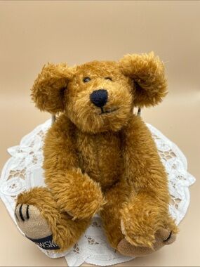 Vintage B Bukowski Teddy Bear with Moving Joints and Head made in Stockholm
